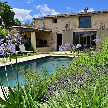 Gite De Charme "Puisneuf" Proche De Uzes Villa Flaux Екстериор снимка