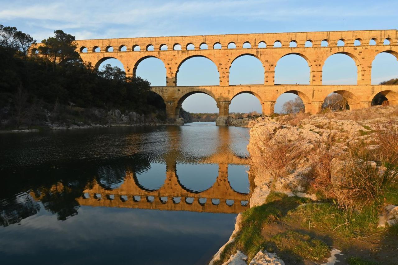 Gite De Charme "Puisneuf" Proche De Uzes Villa Flaux Екстериор снимка