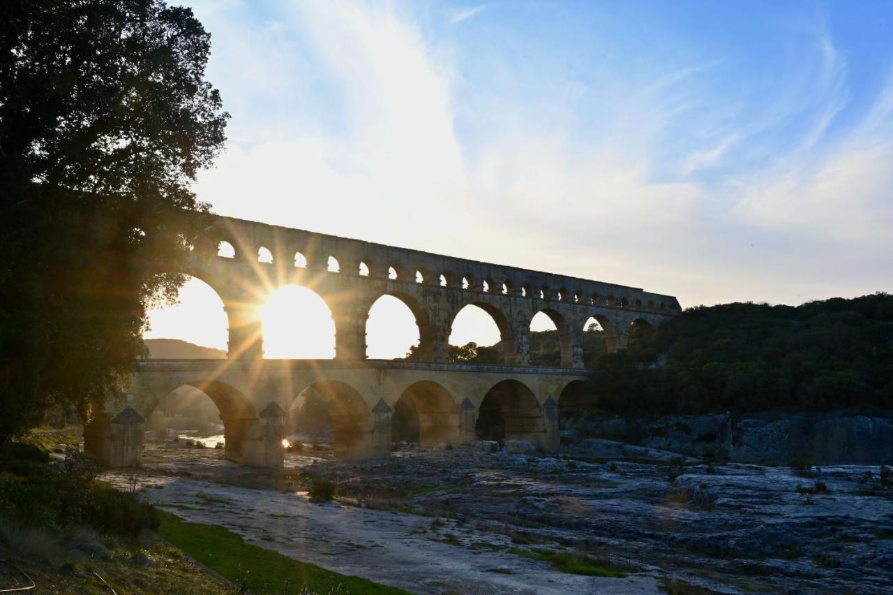 Gite De Charme "Puisneuf" Proche De Uzes Villa Flaux Екстериор снимка